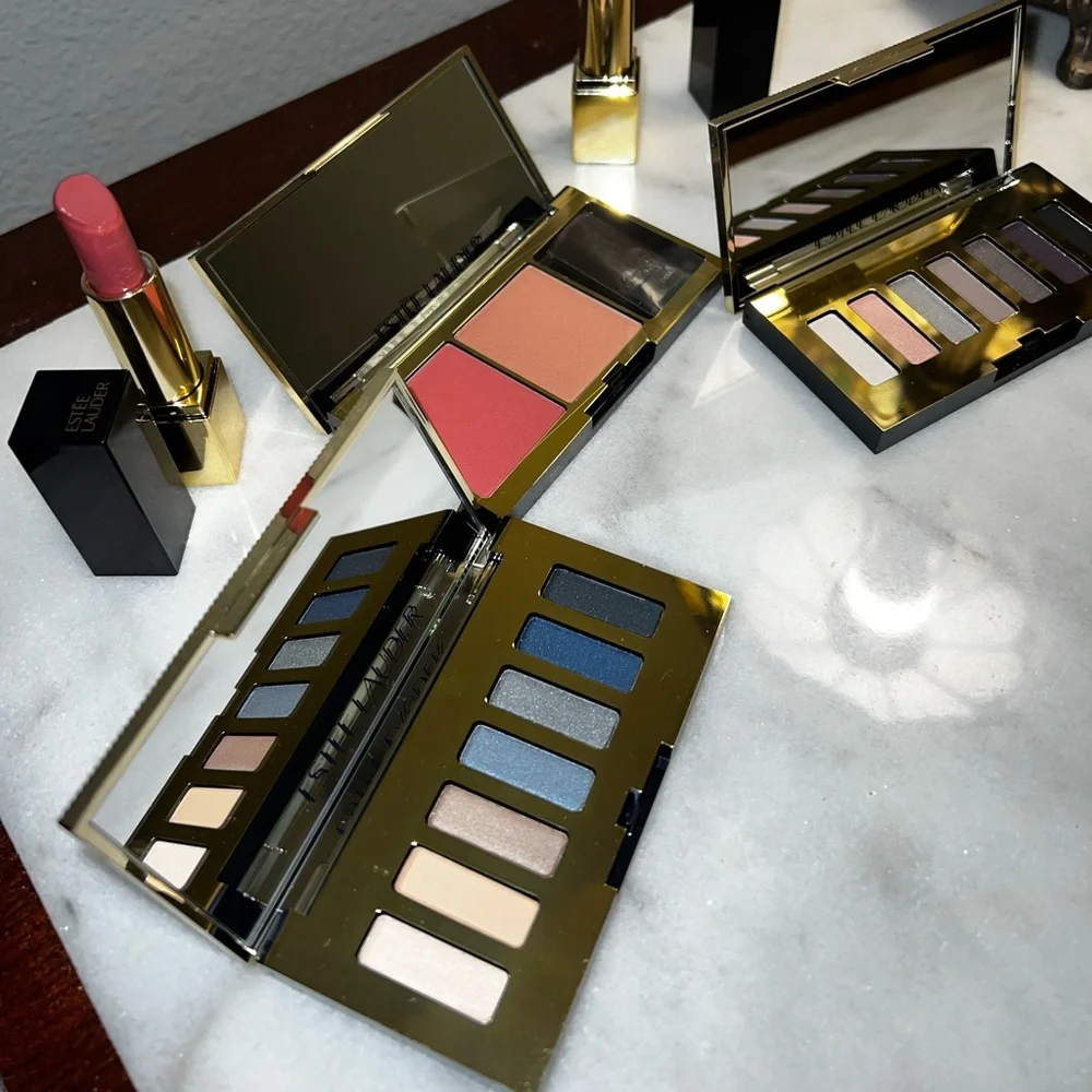💄 ESTEE LAUDER Pure Color Sculpting Makeup EyeShadow Palettes Blush LIPSTICKS👄